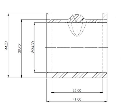 Go to Front 34mm ID Sway Bar Mount Bush Kit to suit Holden Trailblazer 2016-2020
