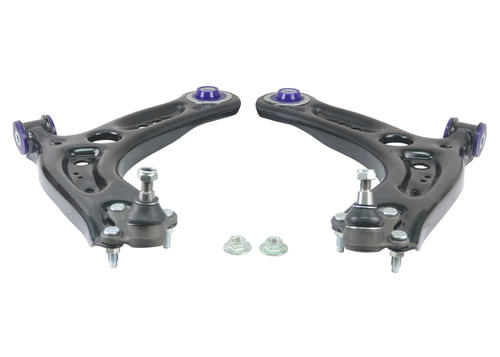 Go to Front Lower Offset Control Arm Kit including Ball Joints to suit Audi, Seat, Skoda & VW