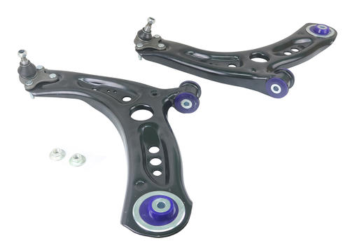 Go to Front Lower Offset Control Arm Kit including Ball Joints to suit Audi, Seat, Skoda & VW