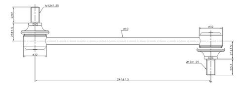 Go to Front Sway Bar Link to suit Hyundai & Kia Carens & Magentis