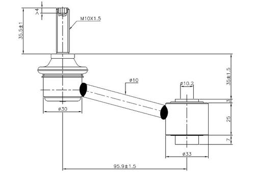 Go to Rear Sway Bar Link to suit VAG