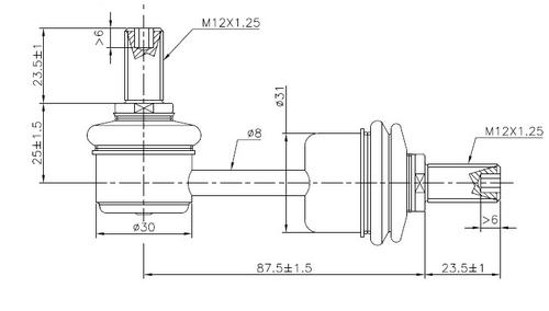 Go to Rear Sway Bar Link to suit Hyundai & Kia
