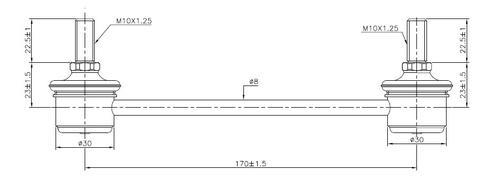 Go to Rear Sway Bar Link to suit Kia Ceed, Hyundai Elantra & i30