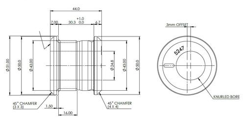 Go to Front Control Arm Upper Inner Offset Bush Kit to suit Holden, Chevrolet, Isuzu & LDV