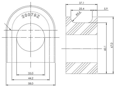 Go to Front 34mm Sway Bar Bush Kit to suit Chevrolet Silverado & GMC Sierra 1500 2WD & 4WD 2007-2018