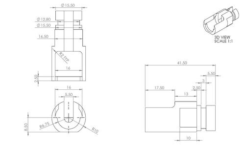 Go to Rear Brake Line Spacer Kit to suit Mitsubishi Triton MQ, MR