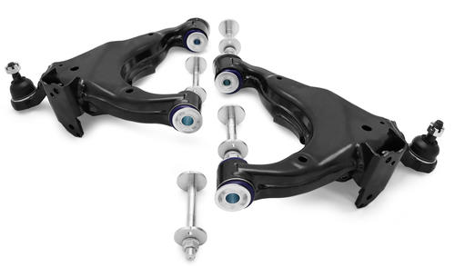 Go to Front Lower Offset Control Arm Kit including Ball Joints to suit Toyota Prado 150 Series 2010-on (KDSS vehicles)