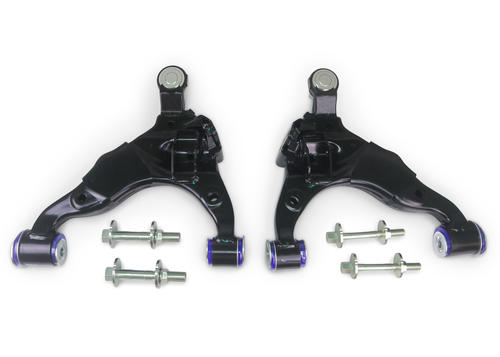 Go to Front Lower Offset Control Arm Kit including Ball Joints to suit Toyota Prado 150 Series 2010-on (KDSS vehicles)