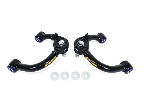 Go to Front Adjustable Upper Control Arm Kit including Ball Joints to suit Toyota FJ Cruiser, Land Cruiser & Lexus GX