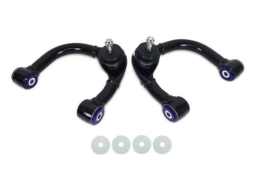 Go to Front Adjustable Upper Control Arm Kit including Ball Joints to suit Toyota FJ Cruiser, Land Cruiser & Lexus GX