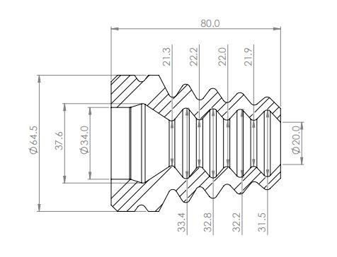 Go to Rear Bump Stop Kit to suit Toyota Prado 150 Series