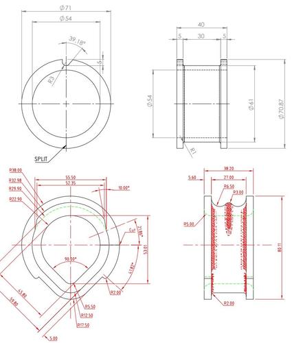 Go to Steering Rack Mount Bush Kit to suit Nissan Pathfinder R50 1997-2004