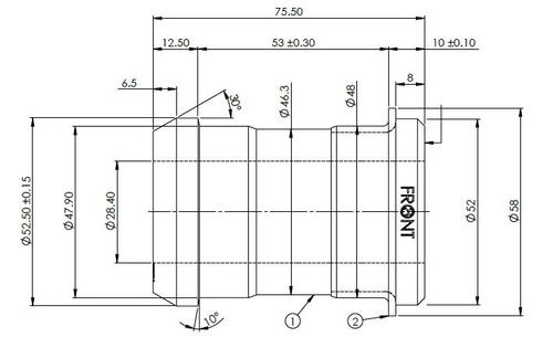 Go to Front Control Arm Lower-Inner Front & Rear Bush Kit to suit Mitsubishi Pajero 2000-2021