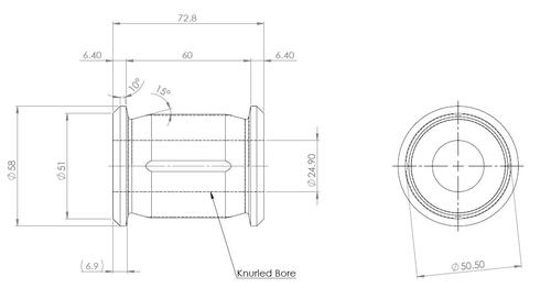 Go to Rear Trailing Arm Lower-Front & Rear Bush Kit to suit Nissan Elgrand 1995-2002 - E50