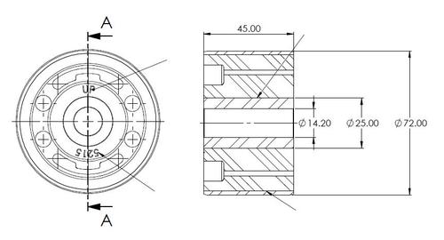 Go to Differential Support Bush Kit to suit Ford Falcon, Fairlane BF Series II 05/2006-on & Territory SY, SZ