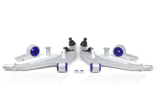 Go to Front Lower Alloy Control Arm Kit including Ball Joints to suit Nissan X-Trail T30