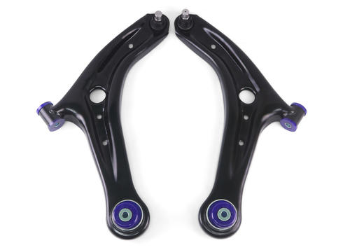 Go to Front Lower Offset Control Arm Kit Offset including Ball Joints to suit Mazda 2 & Ford Fiesta