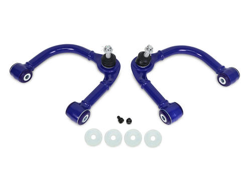 Go to Front Upper Heavy Duty Control Arm Kit - Fixed Offset including Ball Joints to suit Toyota Hilux 2005-on (does not suit Hilux Rogue Widebody)