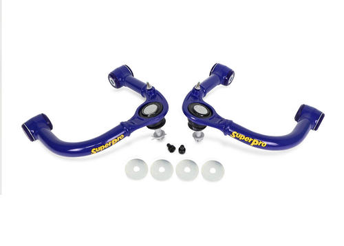 Go to Front Upper Heavy Duty Control Arm Kit - Fixed Offset including Ball Joints to suit Toyota Hilux 2005-on (does not suit Hilux Rogue Widebody)