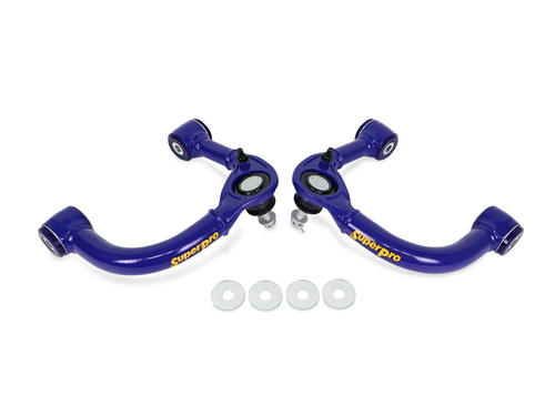 Go to Front Upper Heavy Duty Control Arm Kit - Fixed Offset including Ball Joints to suit Toyota Hilux 2005-on (does not suit Hilux Rogue Widebody)