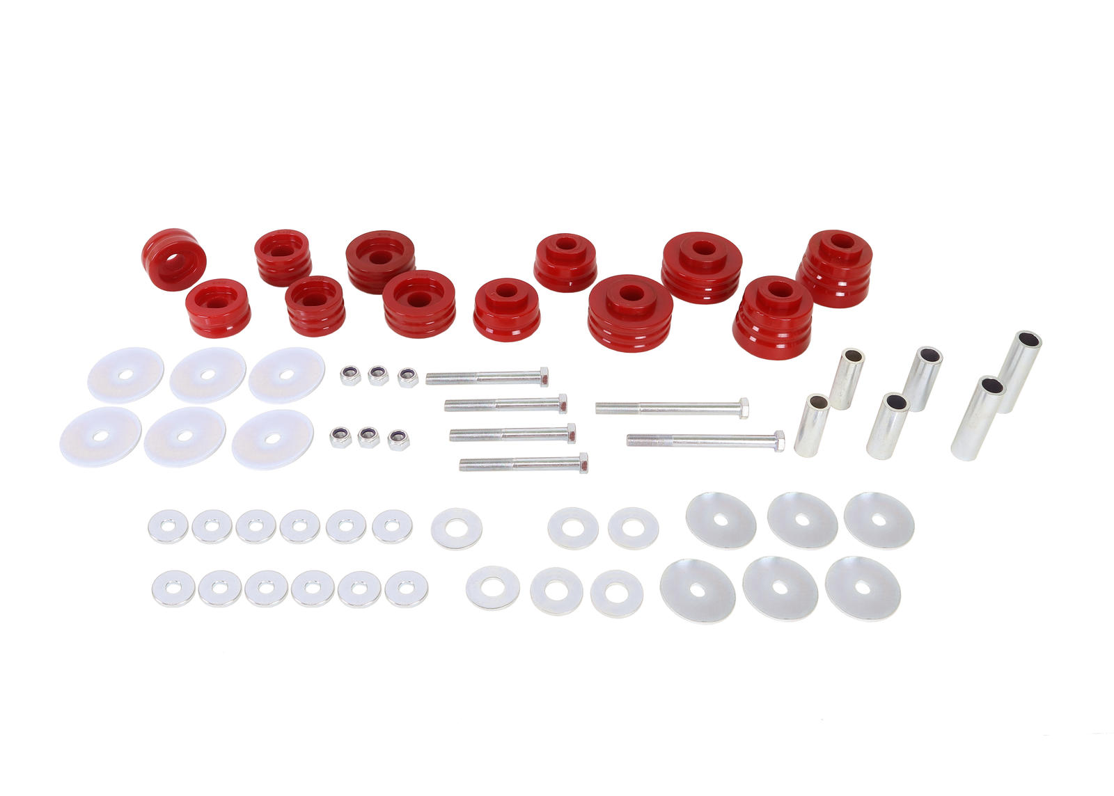 Front and Rear Body Mount - Bushing Kit to Suit Ford Courier PE, PH and Mazda B Series UN