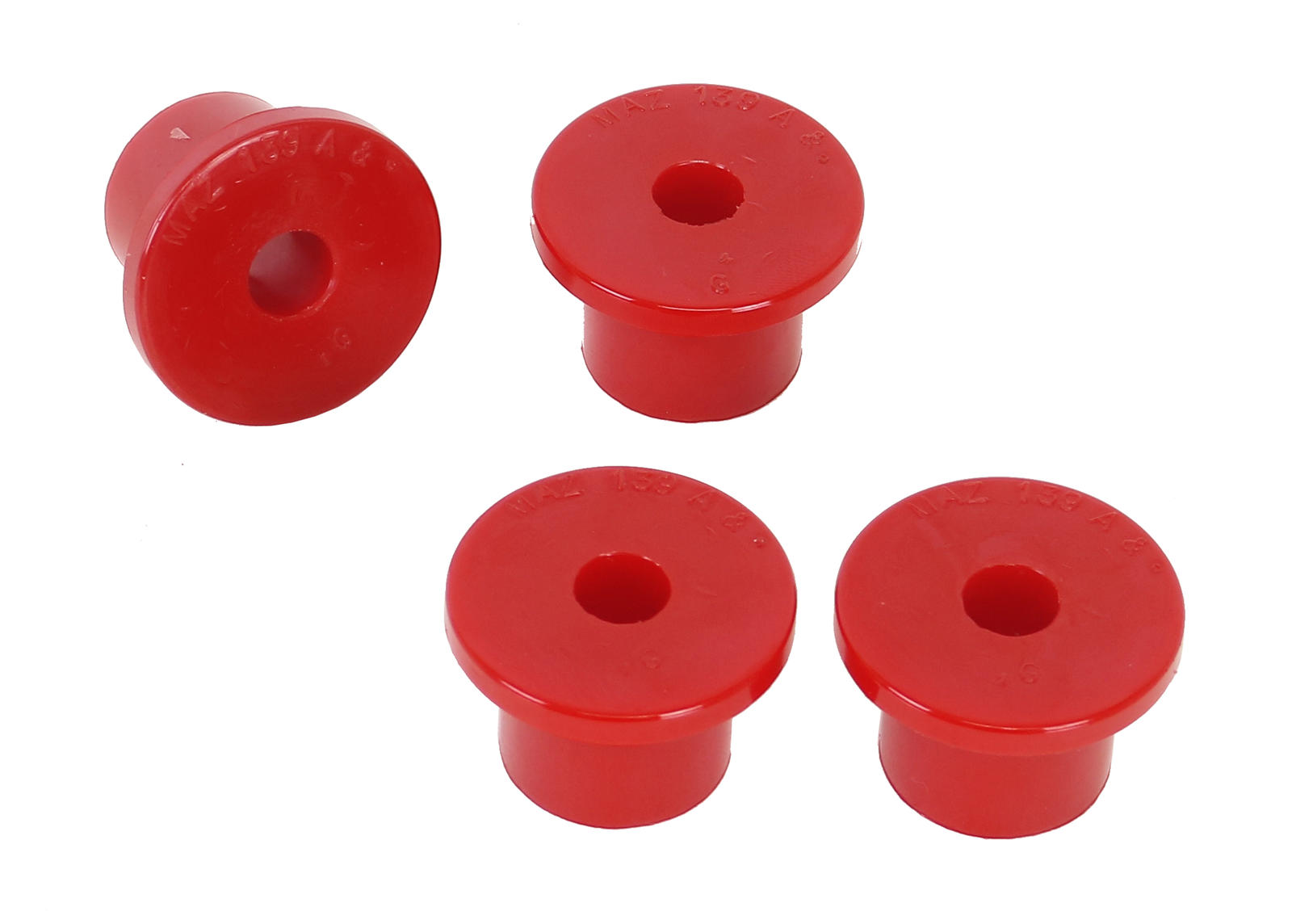 Rear Leaf Spring - Rear Eye and Shackle Bushing Kit to Suit Mazda 323, R100 and RX-4