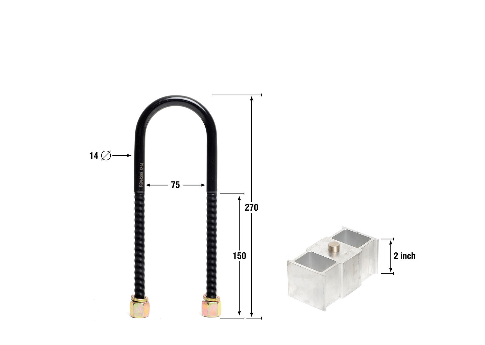 Rear Lowering Block - Kit 2