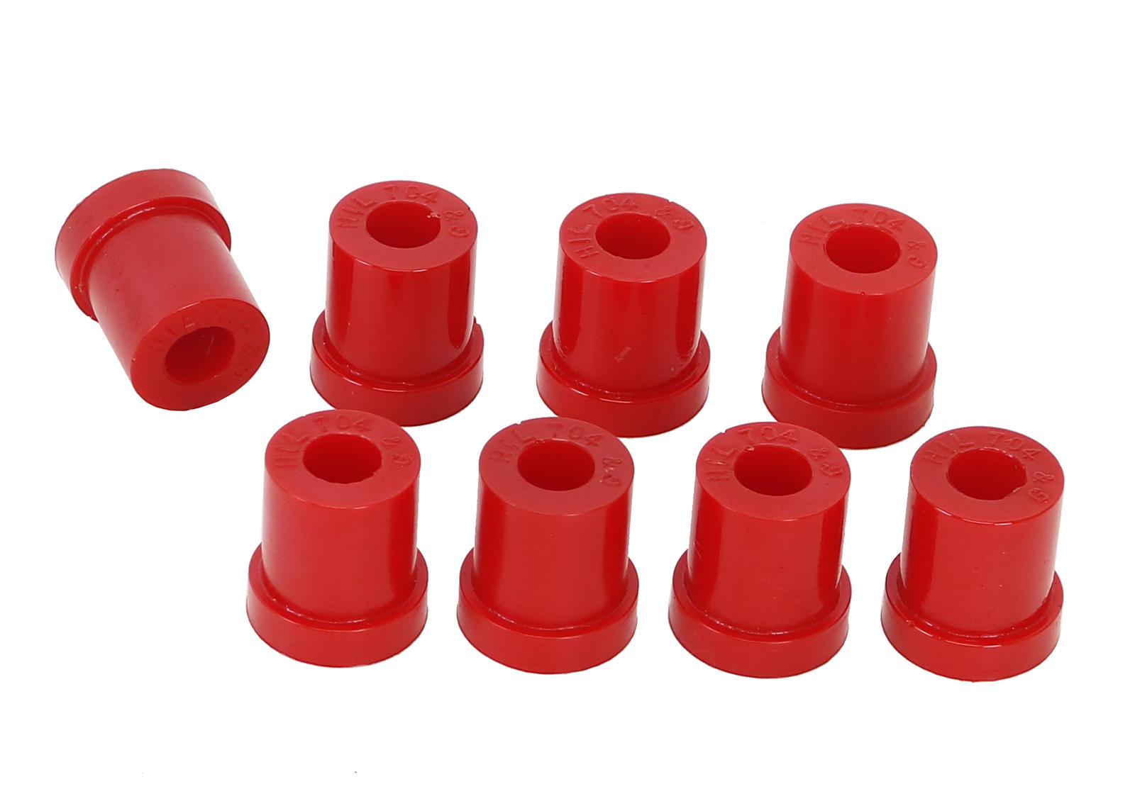 Leaf Spring - Rear Eye and Shackle Bushing Kit to Suit Hilman Hunter HB-HE