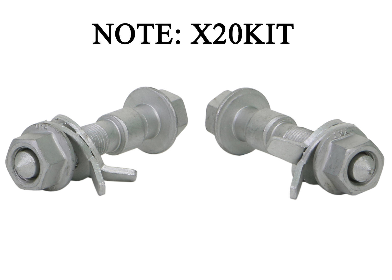 Camber Adjusting Bolt - Kit 14mm to Suit Various Applications