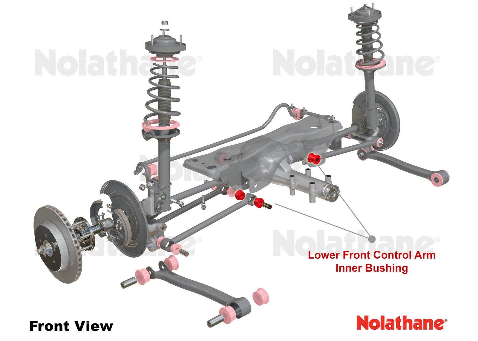 Control Arm Lower - Inner Bushing Kit to Suit Toyota MR2 ZZW30