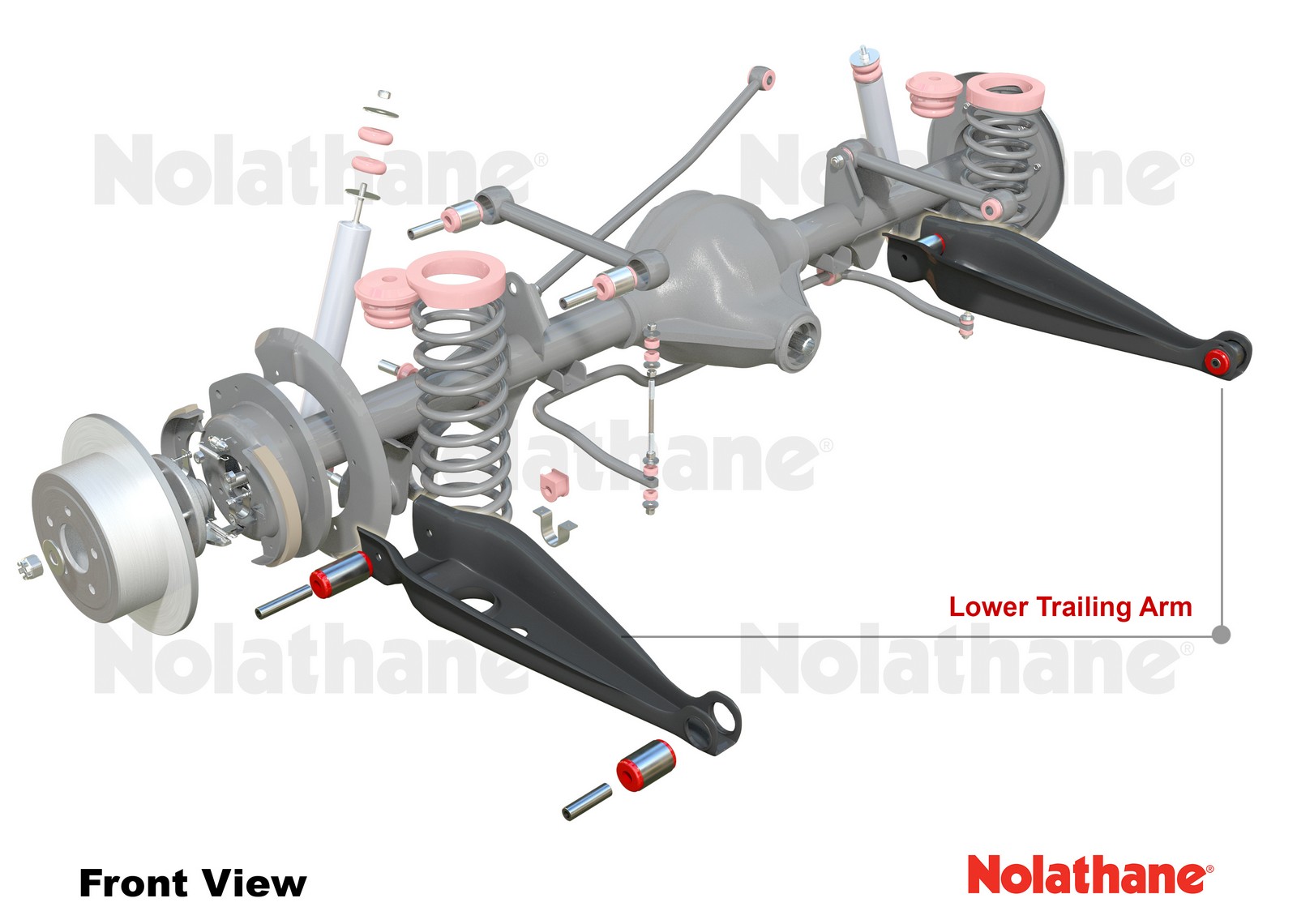 Rear Trailing Arm Lower - Arm to Suit Holden Commodore VB-VS and HSV