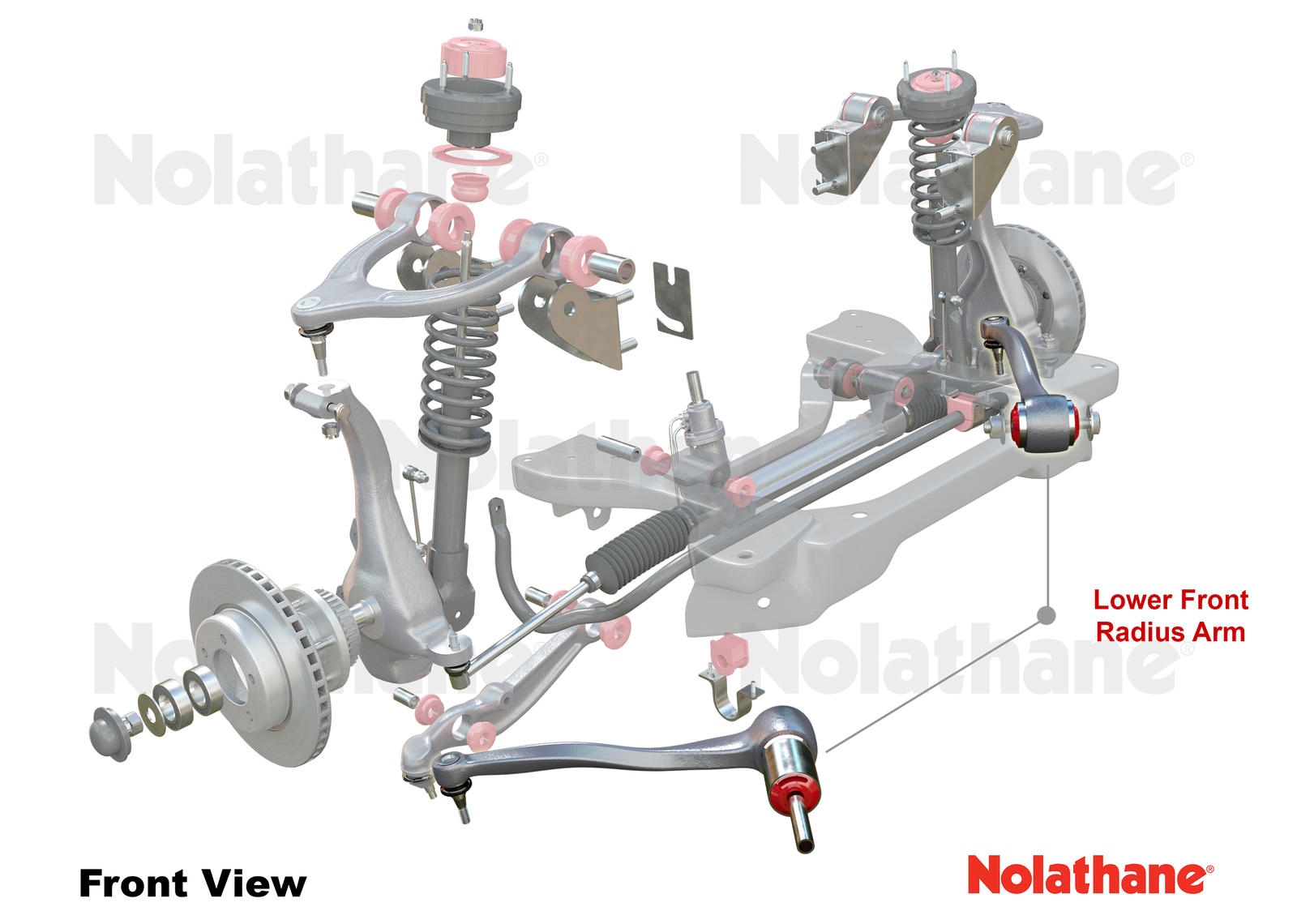 Radius Arm Lower - Arm Assembly-Right to Suit Ford Territory SX-SZ 5/2009 - on