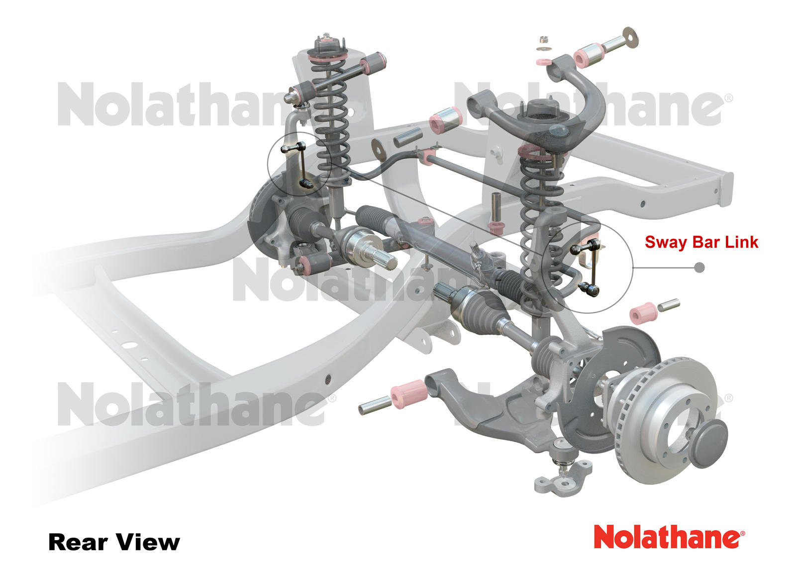 Front Sway Bar Link to Suit Ford Ranger PXI, II and Mazda BT-50 UP, UR