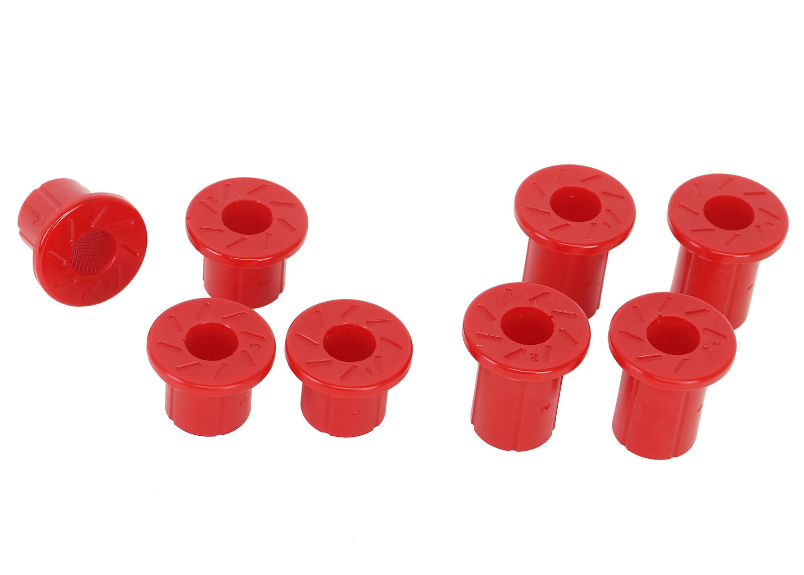Rear Leaf Spring - Rear Eye and Shackle Bushing Kit to Suit Toyota Hilux 2005-on and Foton Tunland P201