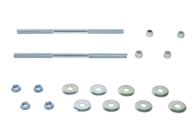 Universal Sway Bar Link - Treaded Rod and Bushings style - 280mm Without Bushings