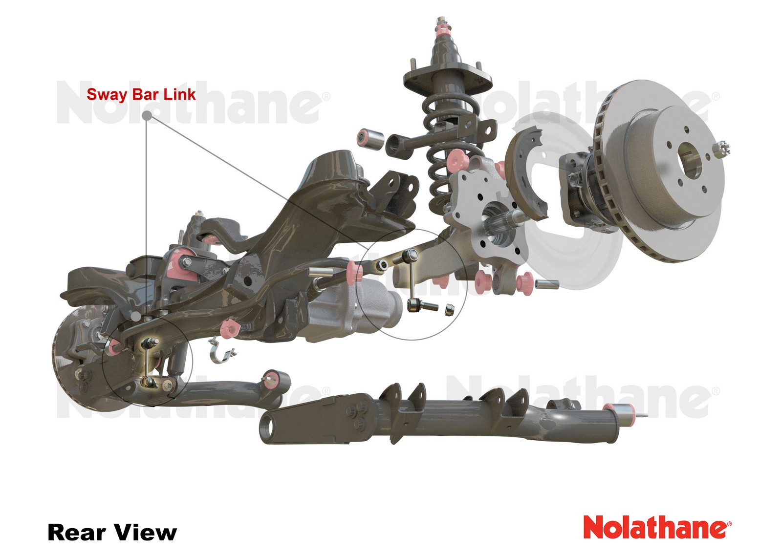 Rear Sway Bar Link to Suit Honda CR-V RD4-RD7