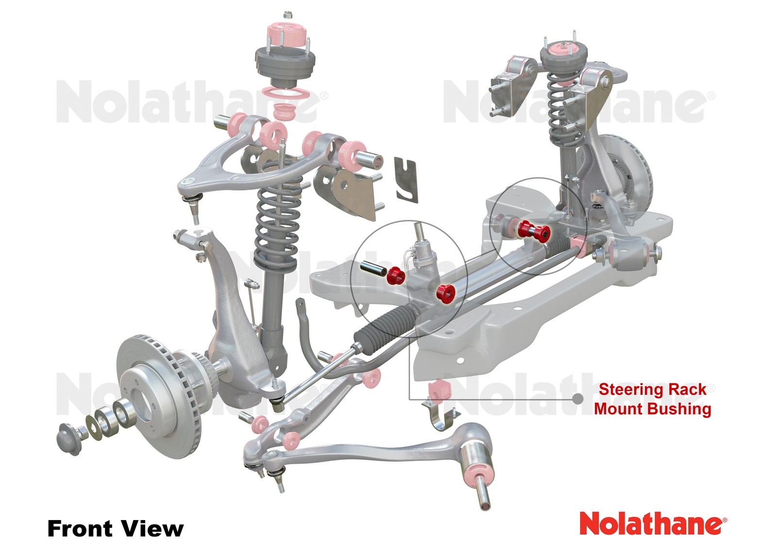 Front Bump Steer - Correction Kit to Suit Chrysler 300C and Dodge Challenger, Charger