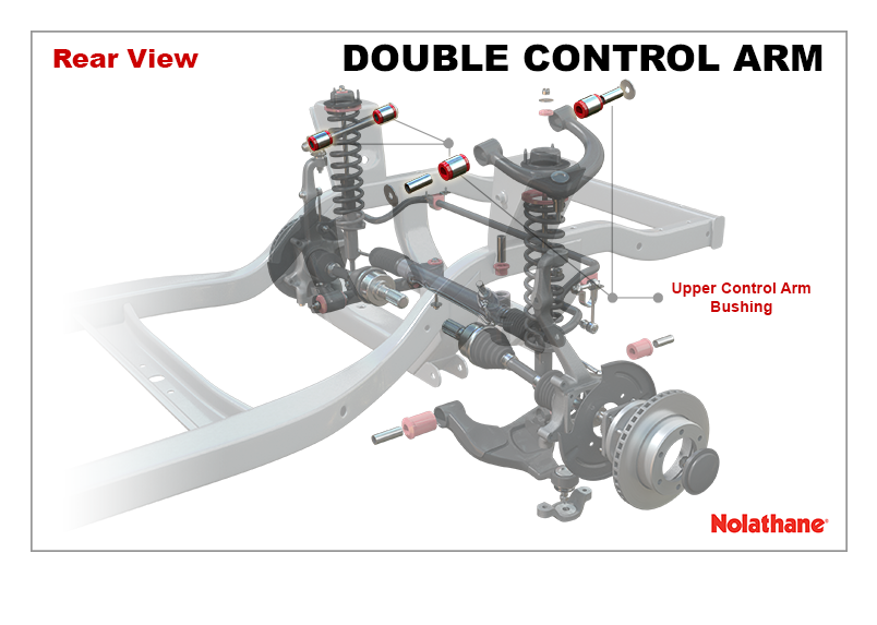 Front Upper Control Arm - Bushing Kit to Suit Toyota Land Cruiser 200 Series