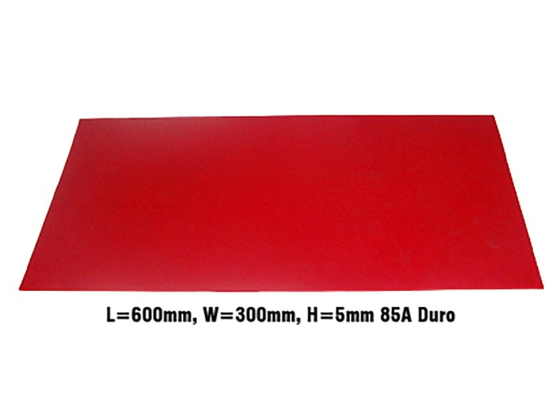 D.I.Y Polyurethane Sheet - 600x300x5mm 85A Duro