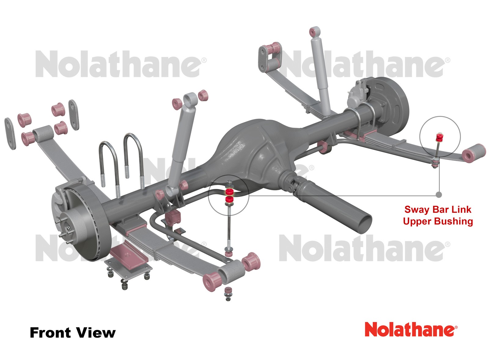 Sway Bar Link - Inner Bushing Kit to Suit Daihatsu Rocky F70, F80 Series