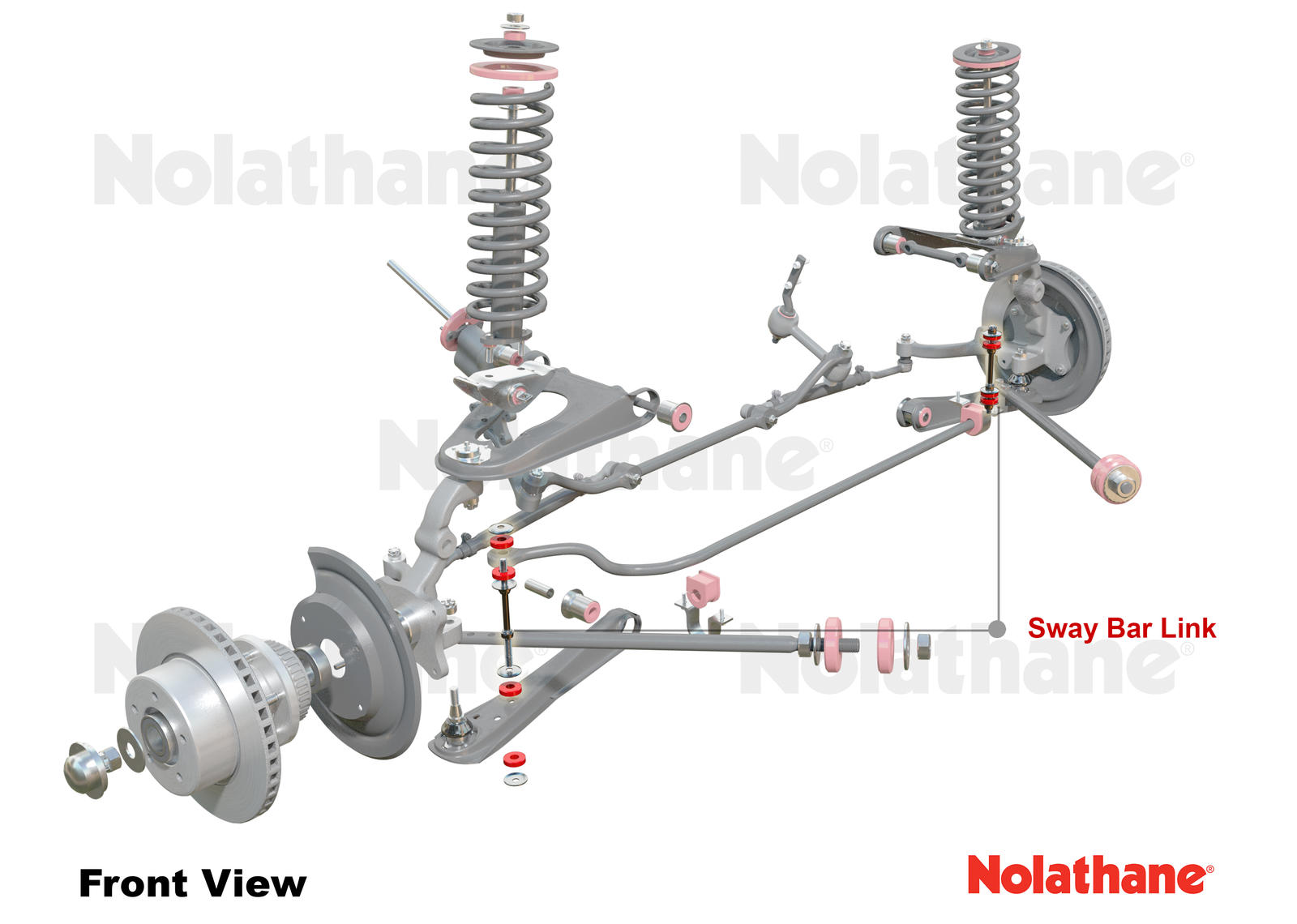 Front Sway Bar Link to Suit Nissan Navara D22 and Pathfinder WD21
