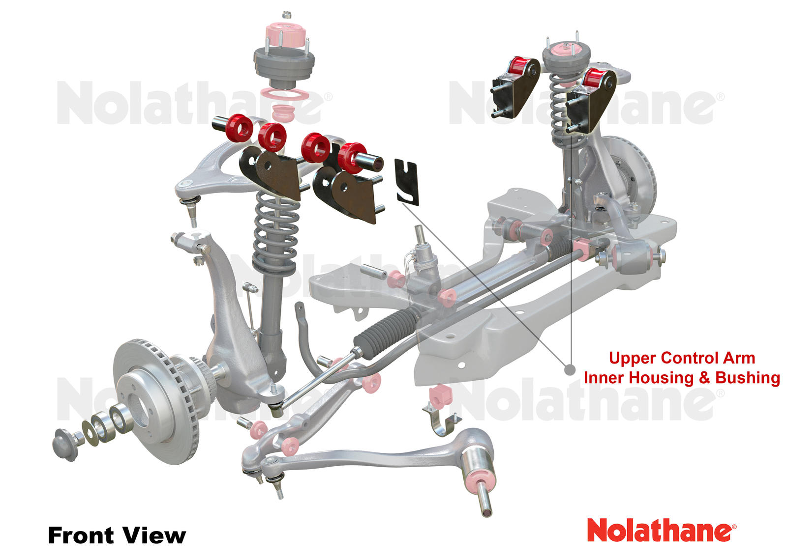 Front Upper Control Arm - Camber Caster Adjustable Kit to Suit Ford Falcon FG, FGX and FPV