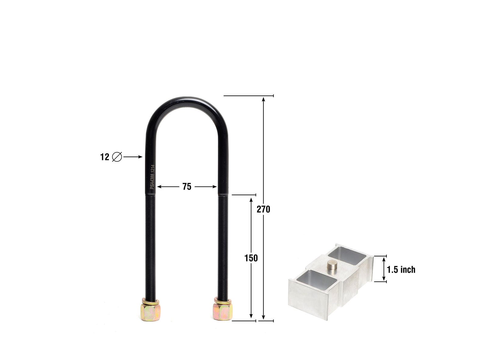 Rear Lowering Block - Kit 1.5