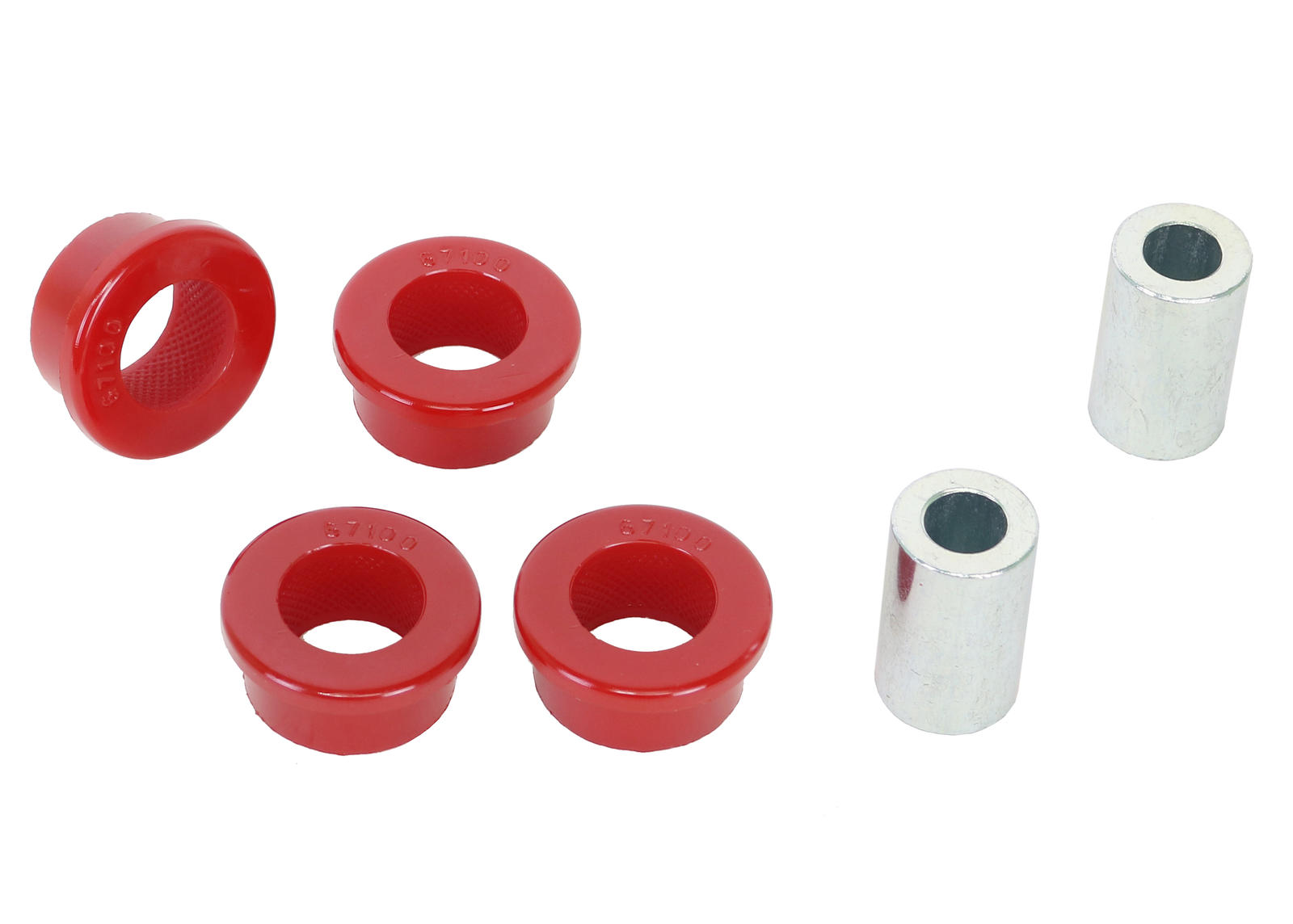 Rear Shock Absorber - Lower Bushing Kit to Suit Nissan Navara D40 2wd/4wd