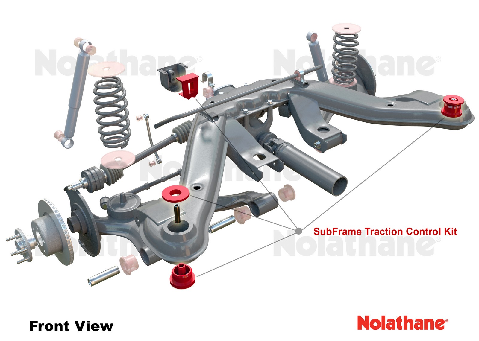 Subframe - Traction Control Bushing Kit to Suit Holden/HSV Commodore VX