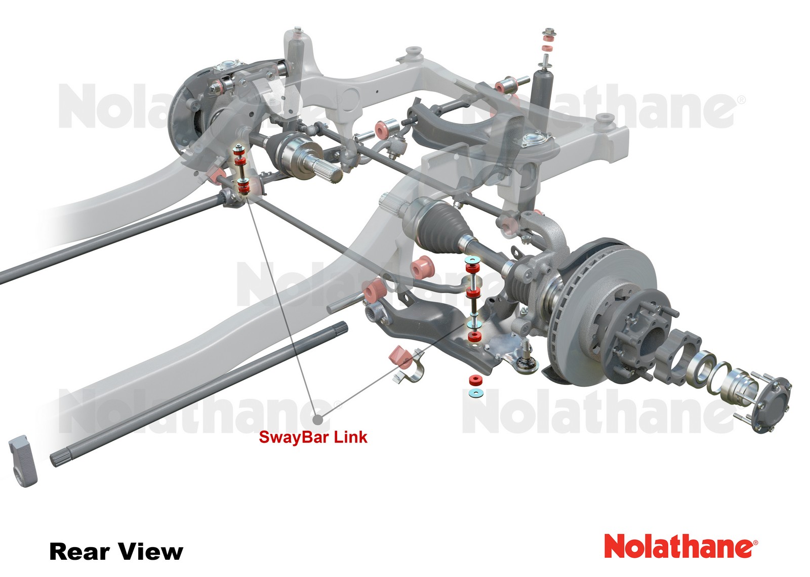 Front Sway Bar Link to Suit Holden Colorado, Rodeo and Isuzu D-Max