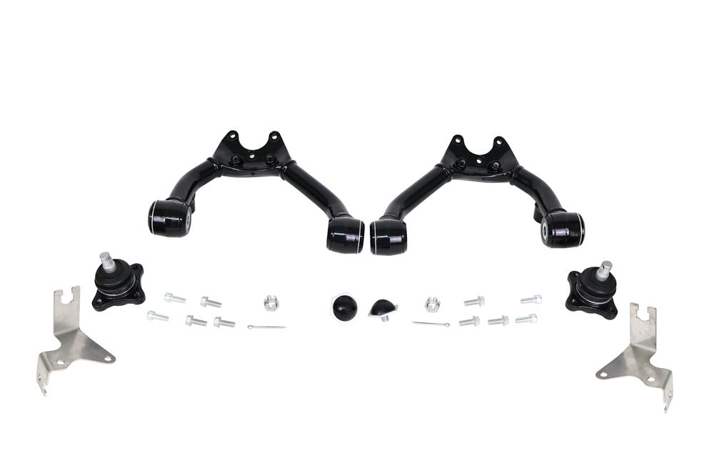 Front Fixed Offset Upper Control Arm Kit including Ball Joints to Suit Mitsubishi Triton MQ (KL1 Chassis) MR & Pajero Sport QE, QF