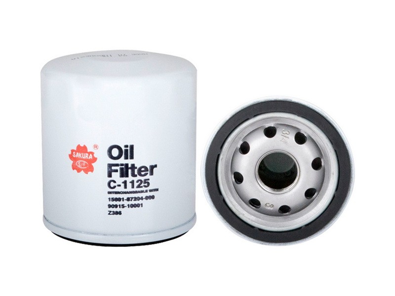Brand New Sakura C1125 Oil Filter Cross Ref Z386 ROF21