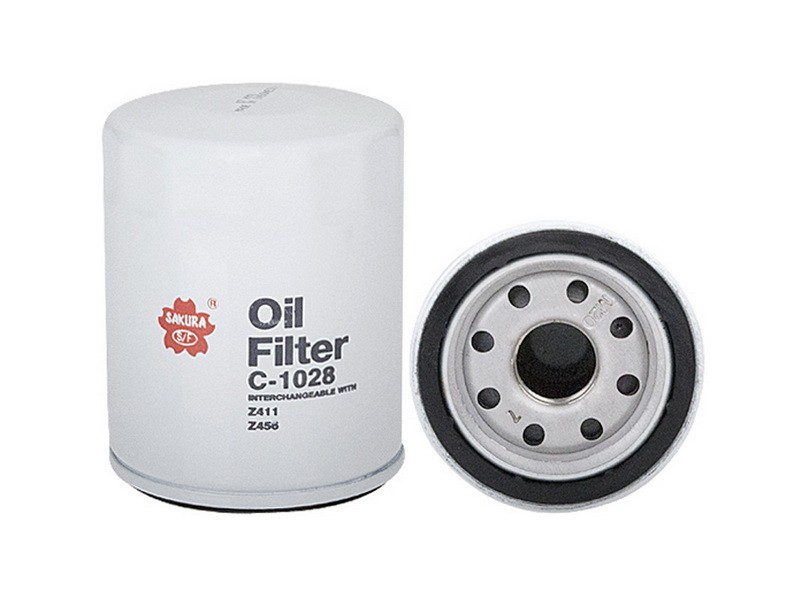 Brand New Sakura C1028 Oil Filter Cross Ref Z411 51356 ROF98
