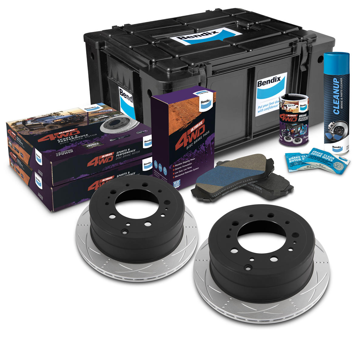 Rear Brake Upgrade Kit to suit Toyota Land Cruiser 100 Series 1998-2007